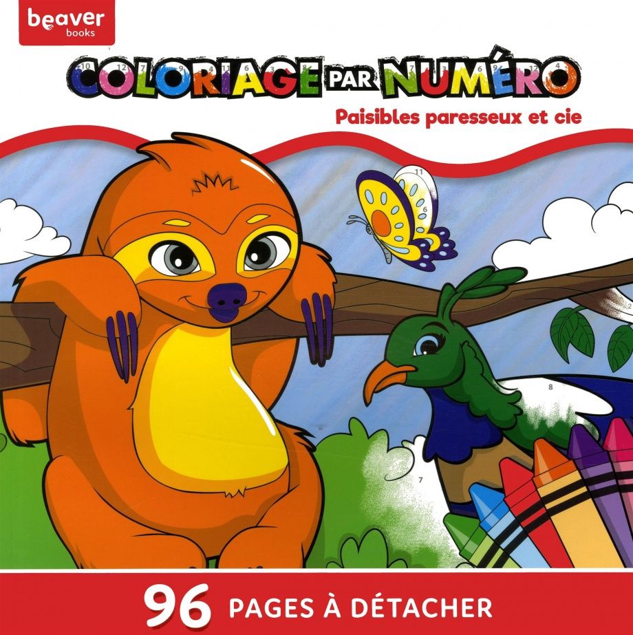 Paisibles paresseux et cie / 96 pages à détacher