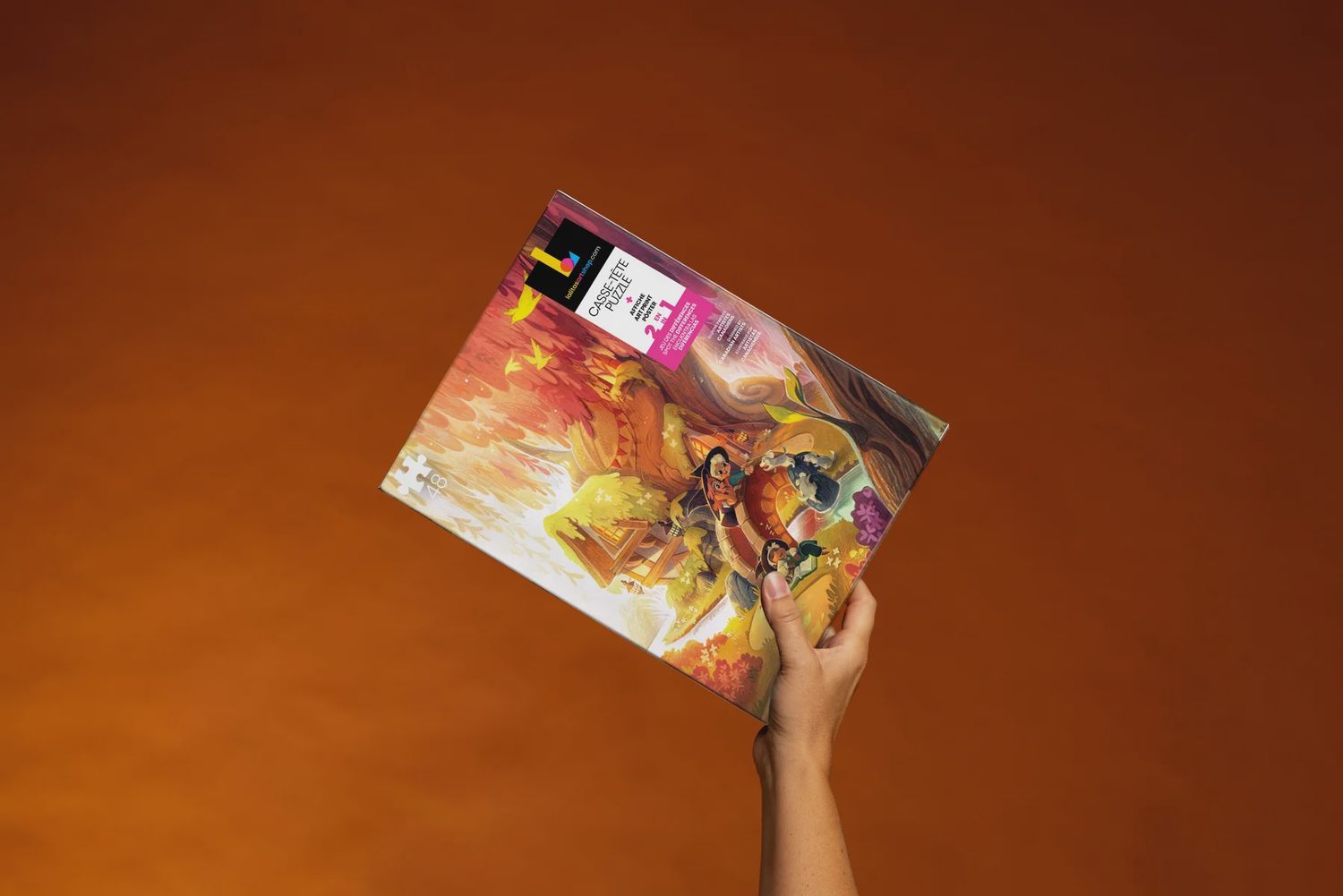 C.T. - Puzzle coloré pour enfants Afternoon Play (48 pièces)