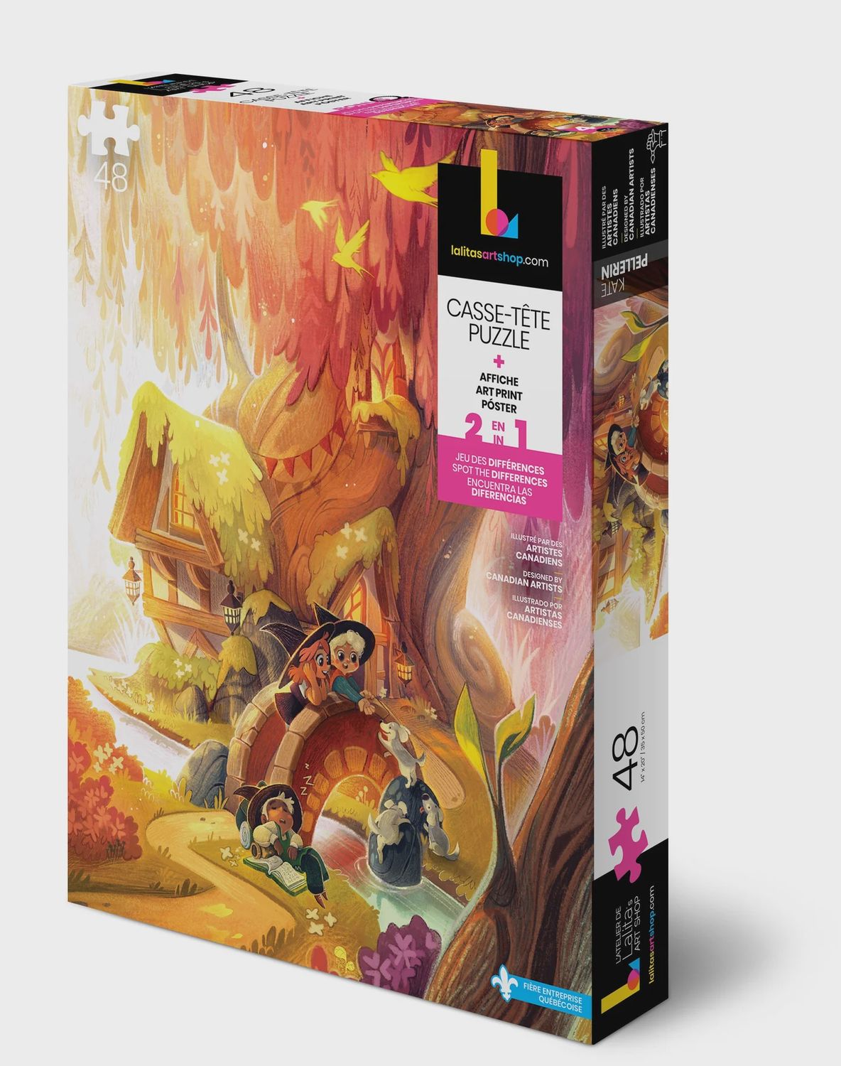 C.T. - Puzzle coloré pour enfants Afternoon Play (48 pièces)