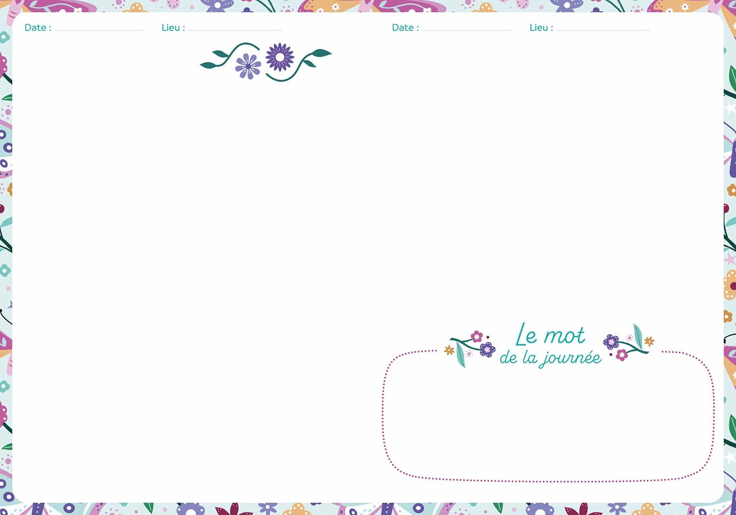 Ma papeterie créative / Mon carnet secret - joli bijou