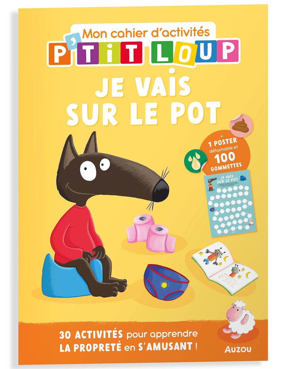 P'tit Loup / Mon cahier d'activités - Je vais sur le pot