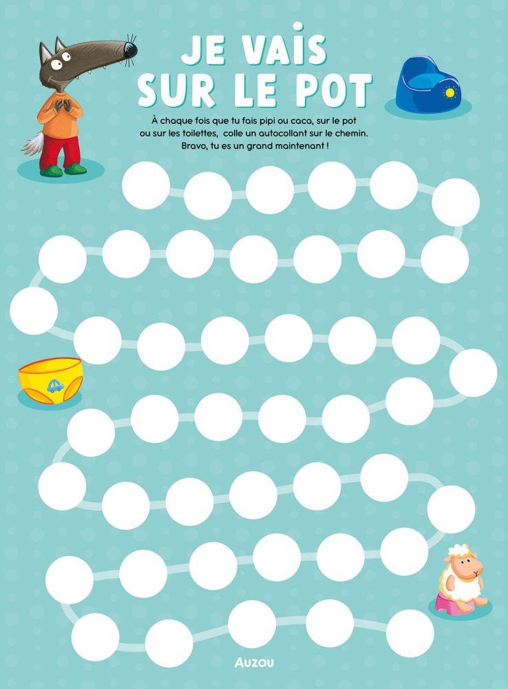 P'tit Loup / Mon cahier d'activités - Je vais sur le pot