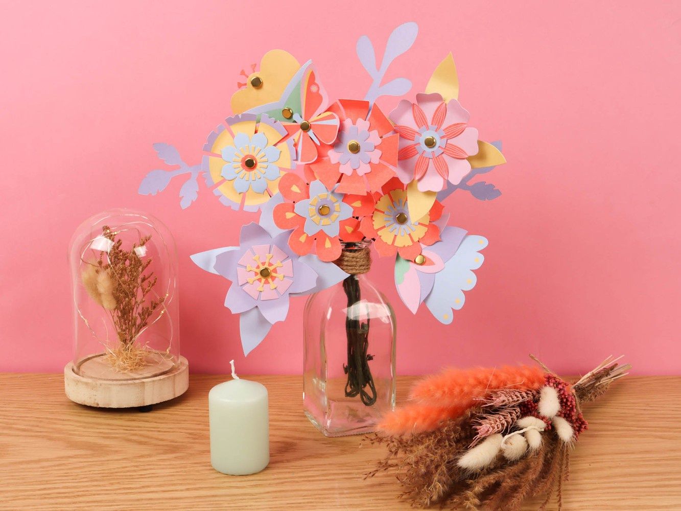 Ma pochette d'artiste / Bouquet de fleurs