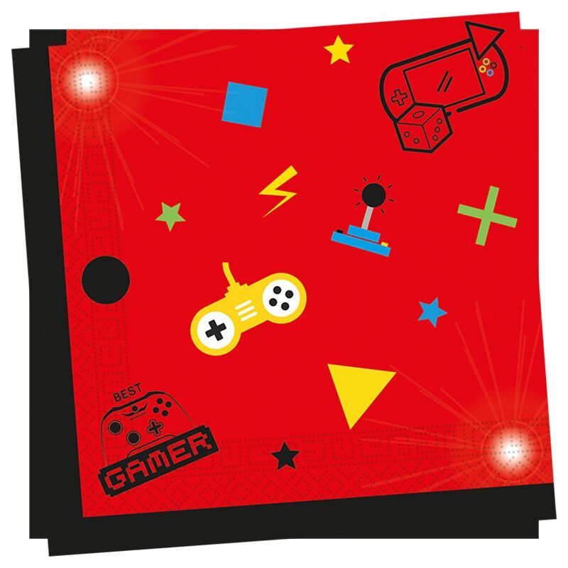 Grande serviette de table / Jeux vidéos