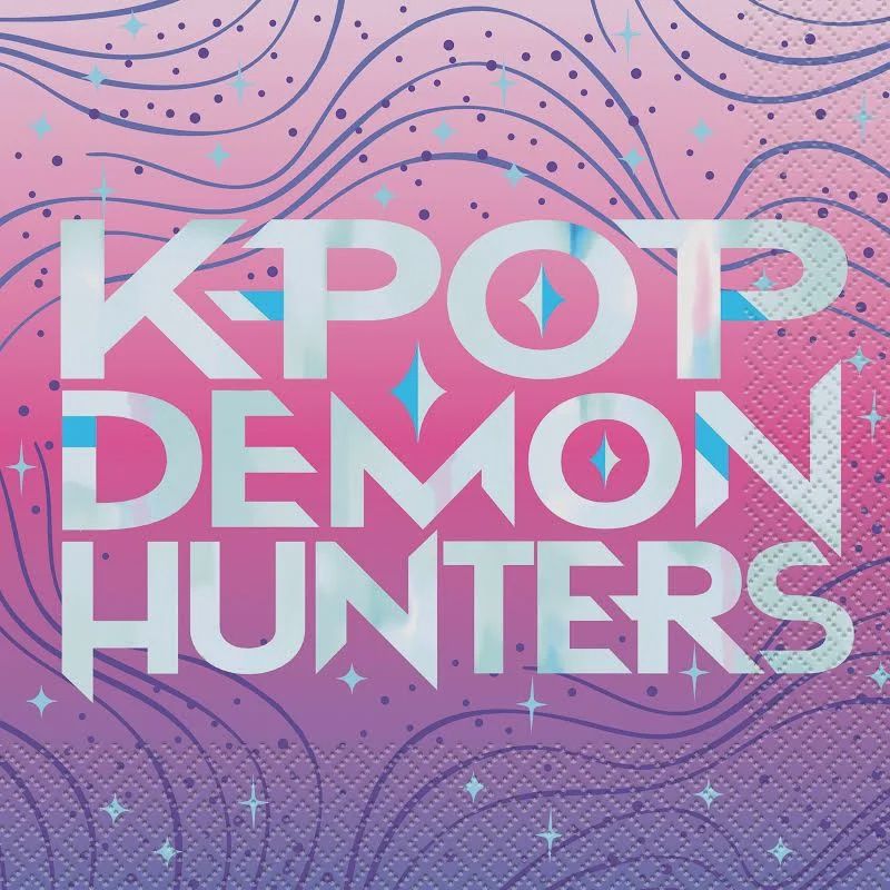 Grande serviette de table / KPOP Demon Hunters