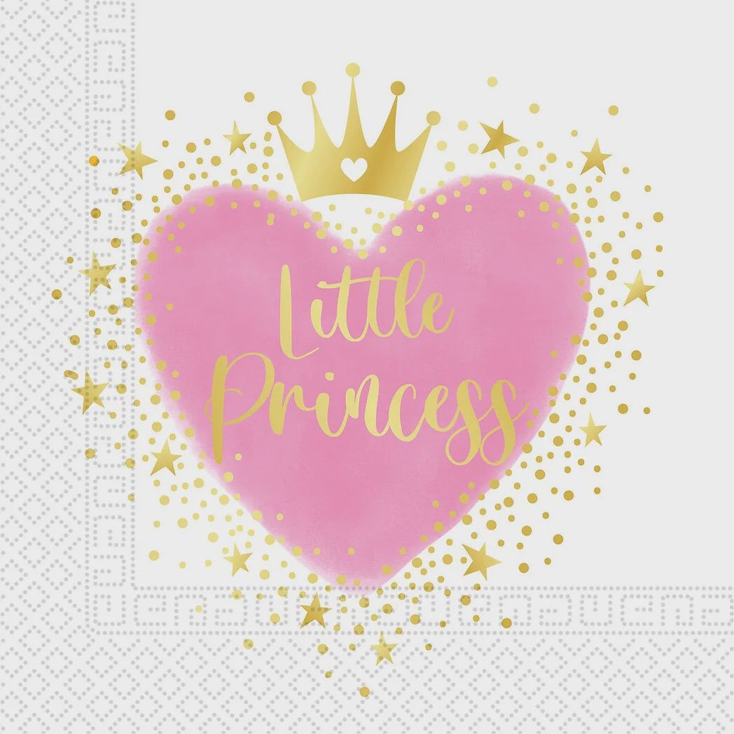 Grande serviette de table / Little Princess