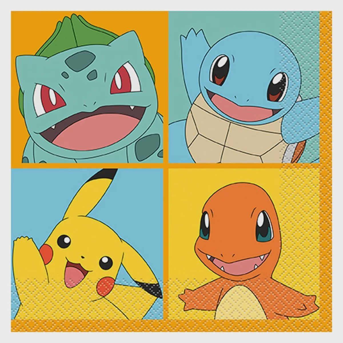 Grande serviette de table / Pokemon