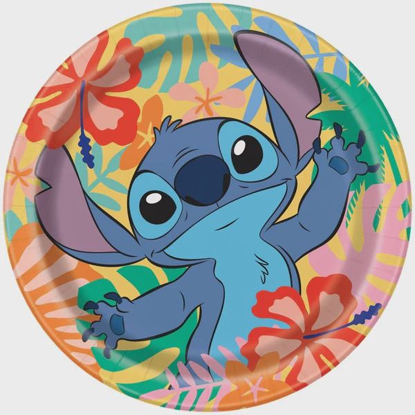 Grande assiette / Stitch