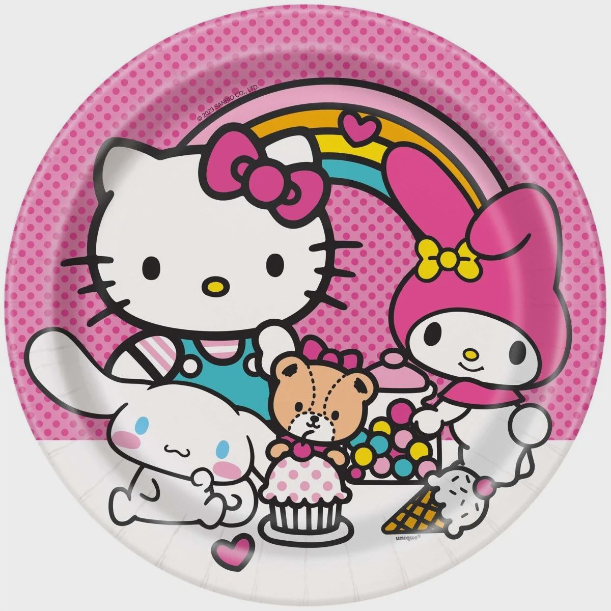 Grande assiette / Hello Kitty
