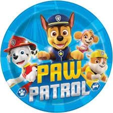 Grande assiette / Paw Partol