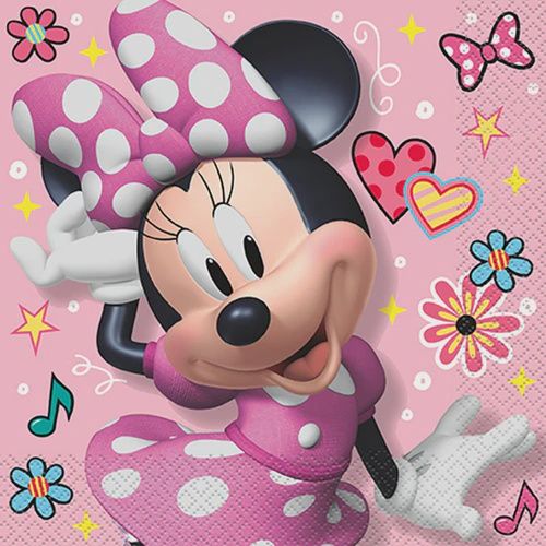 Grande serviette de table / Minnie Mouse
