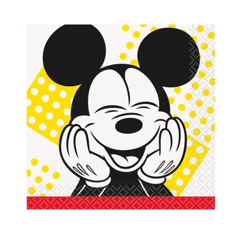 Petite serviette de table / Mickey Mouse