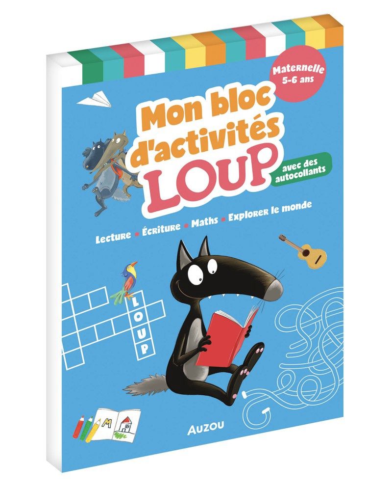 Mon bloc d'activités Loup - Maternelle