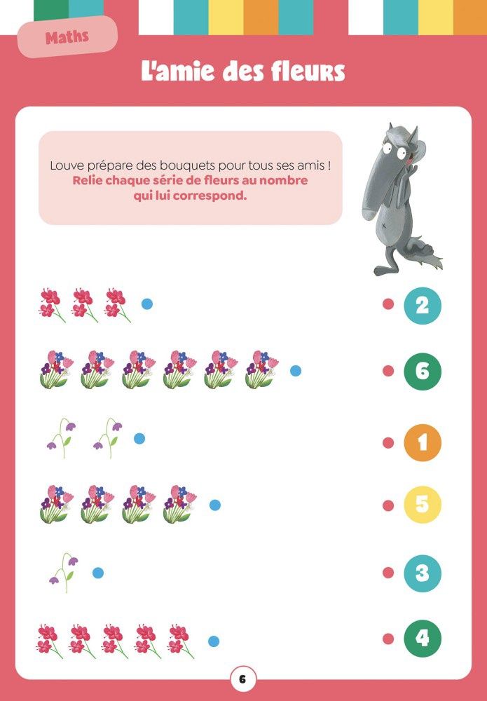 Mon bloc d'activités Loup - Maternelle