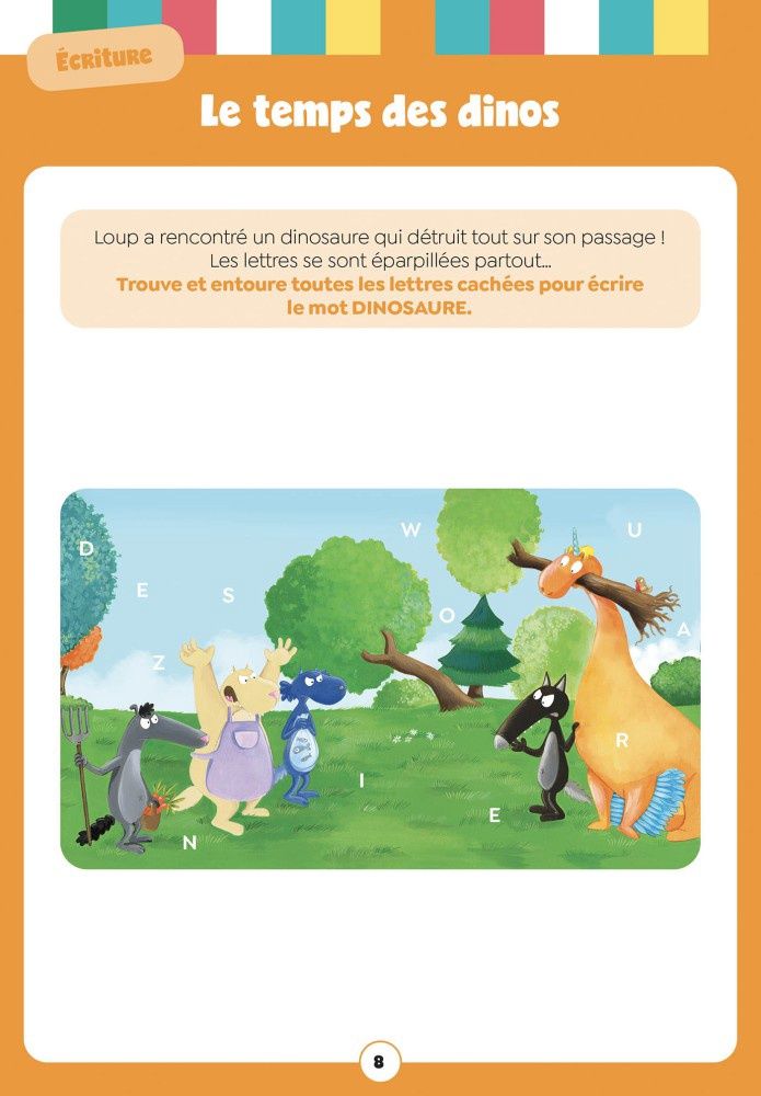 Mon bloc d'activités Loup - 1re année