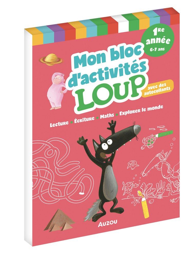 Mon bloc d'activités Loup - 1re année