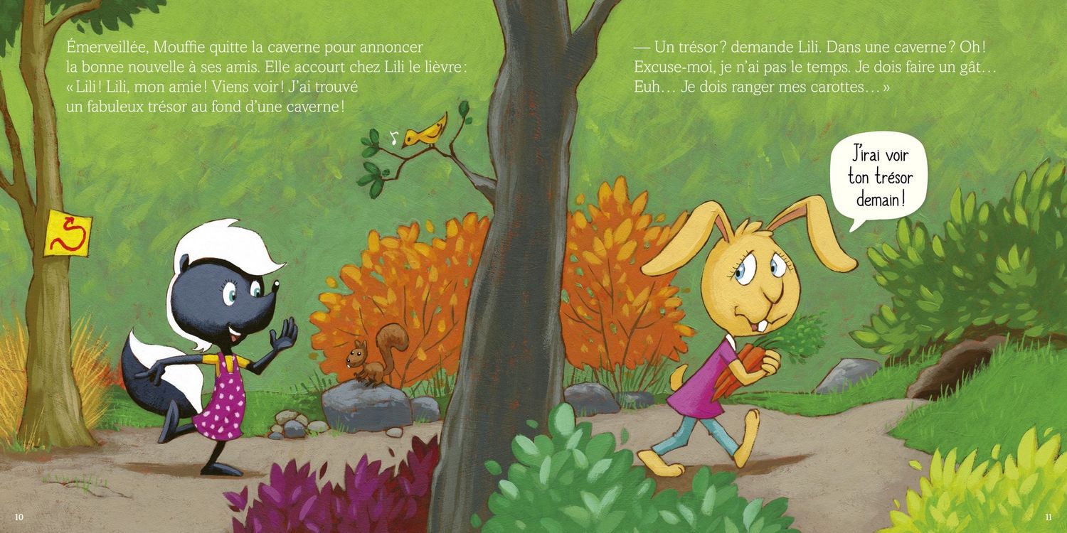 Mouffie la mouffette et le camping surprise