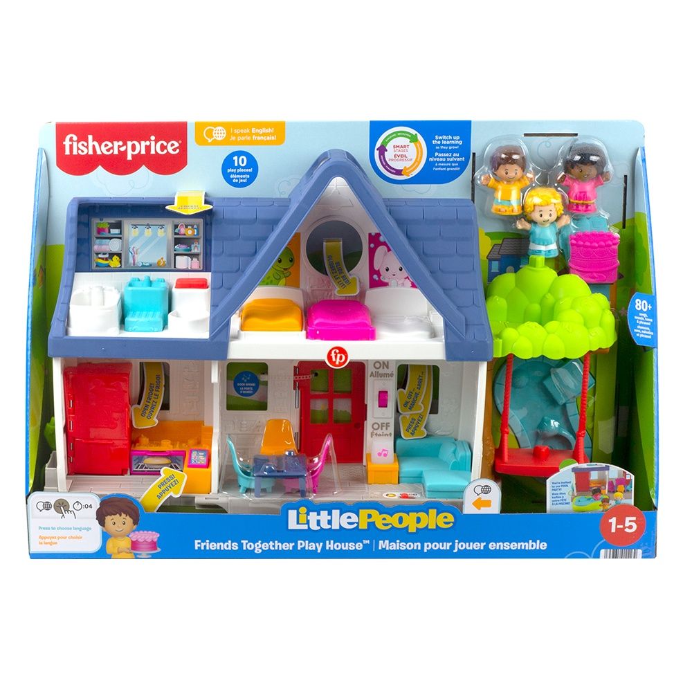 Little People - Maison de jeu des meilleurs amis (version bilingue)
