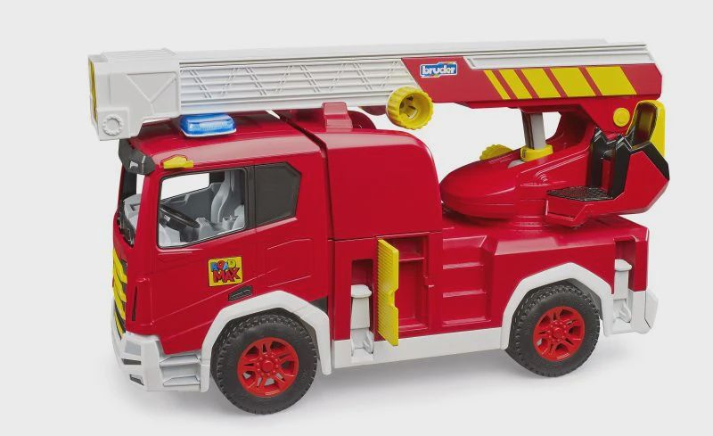 Camion de pompiers avec échelle ROADMAX
