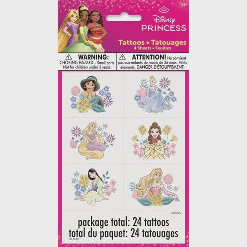 Tatouages temporaires / Princesses Disney