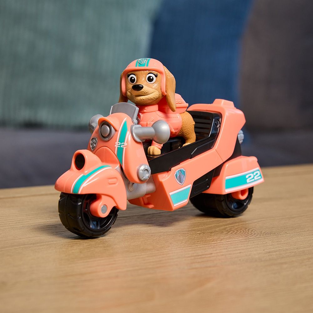 Pat' Patrouille / Moto de sauvetage de Liberty avec figurine