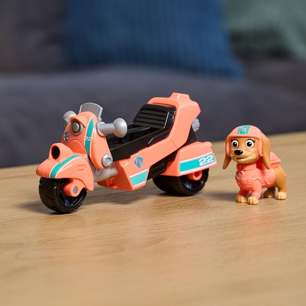Pat' Patrouille / Moto de sauvetage de Liberty avec figurine