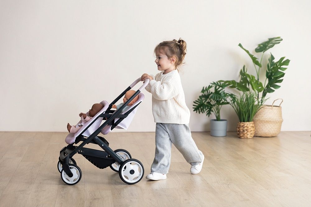 Maxi Cosi - Poussette Jumeaux Rose