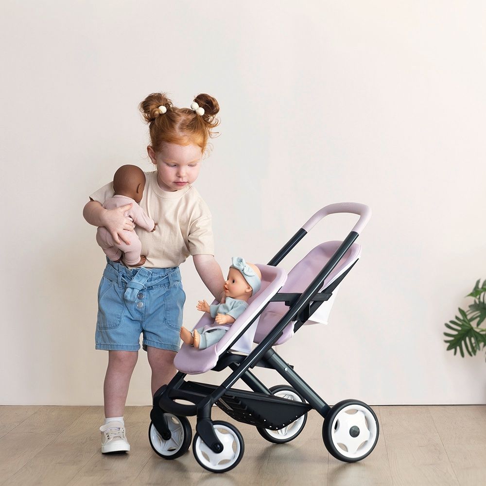 Maxi Cosi - Poussette Jumeaux Rose