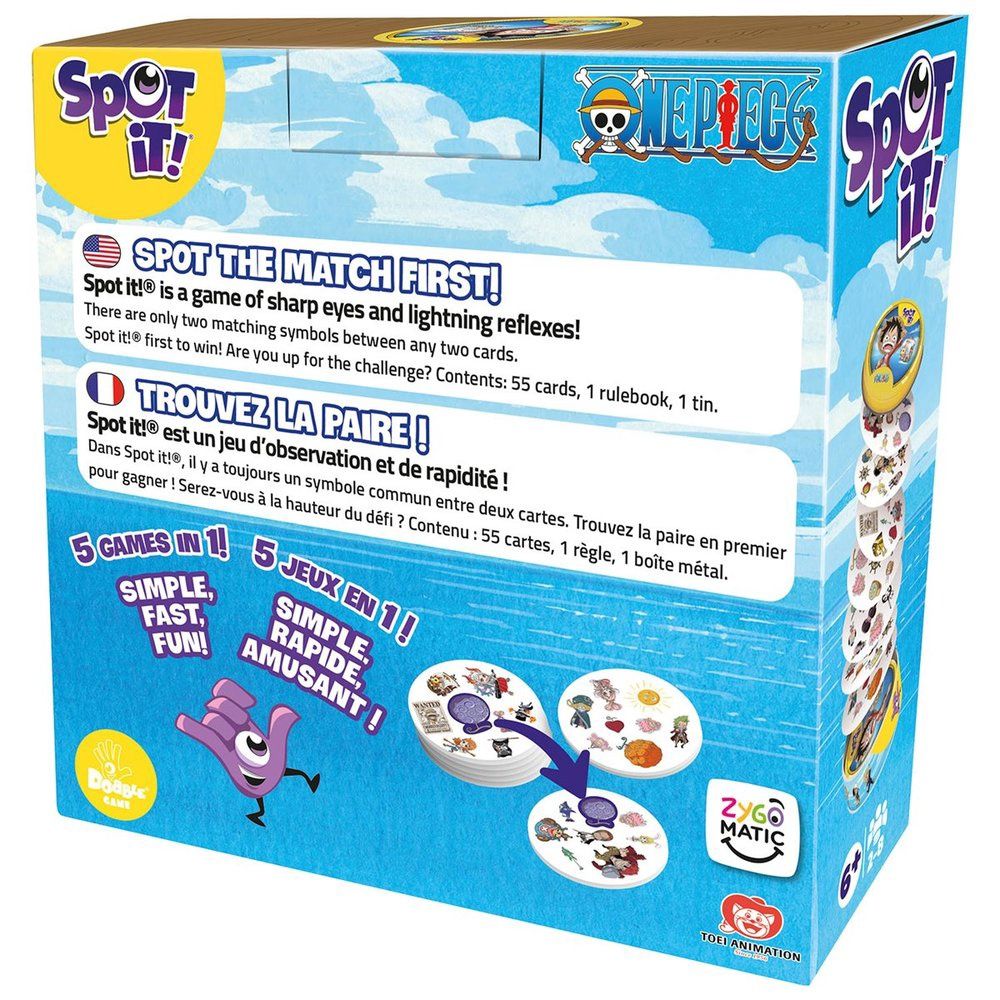 SPOT IT! - ONE PIECE - BOX-ECO (MULTI)