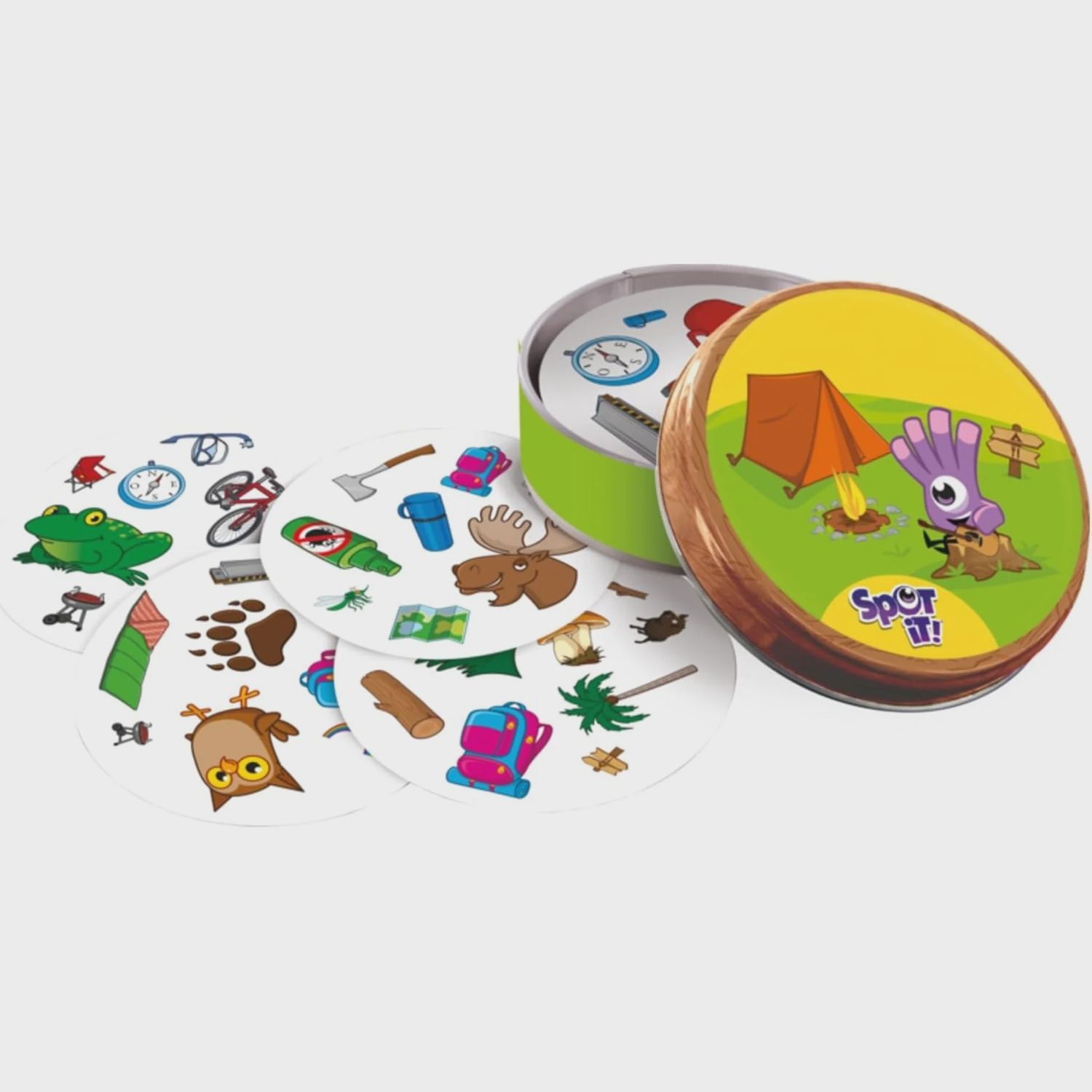 SPOT IT! - CAMPING (MULTILINGUE)
