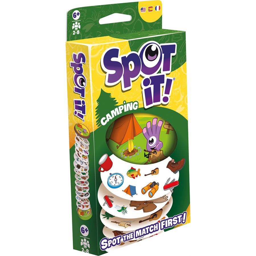 SPOT IT! - CAMPING (MULTILINGUE)
