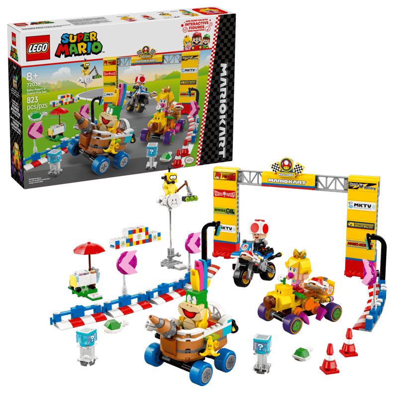 72036 / Mario Kart™ / Ensemble Bébé Peach et Grand Prix