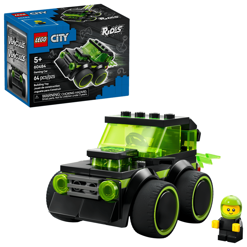 60484 / Véhicules – La voiture de course de jeux vidéo