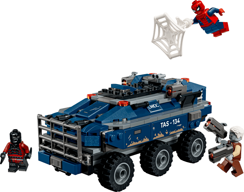 76349 / La poursuite du fourgon pénitentiaire de Spider-Man