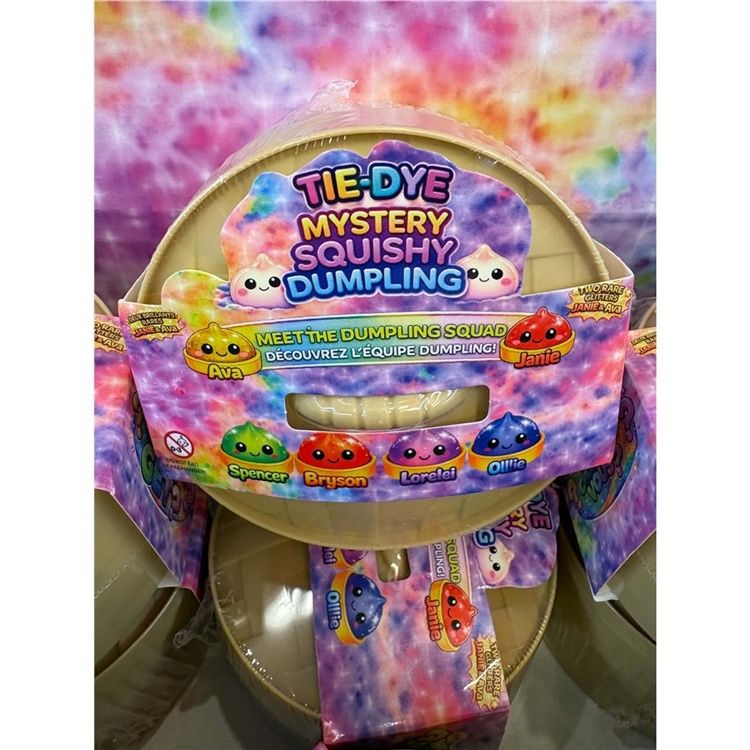 Dumpling squishy / Tie Dye