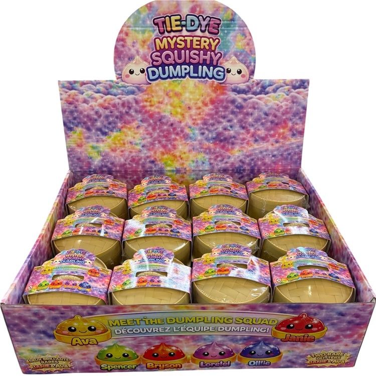 Dumpling squishy / Tie Dye