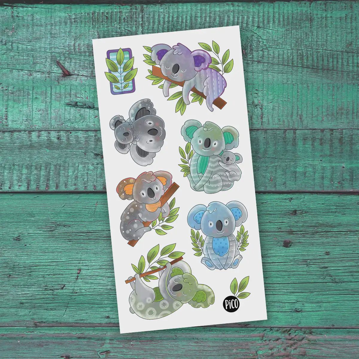 Tatouages Temporaires - Les koalas coquins