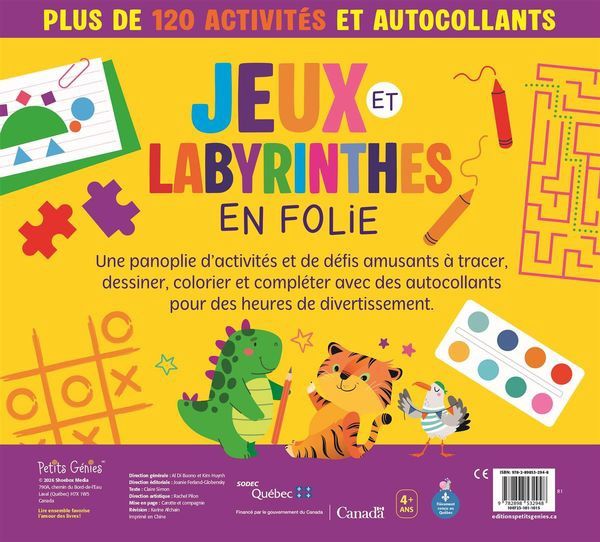 Jeux et labyrinthes en folie