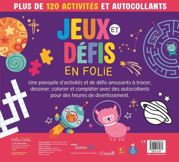 Jeux et défis en folie