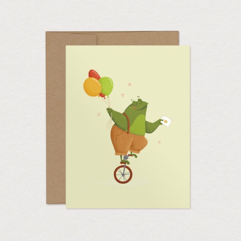 Carte de souhaits – Gribouille
