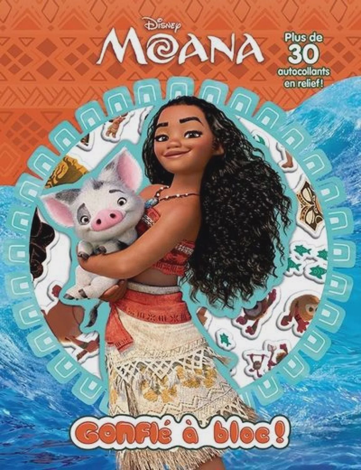 Disney Moana Gonglé a block