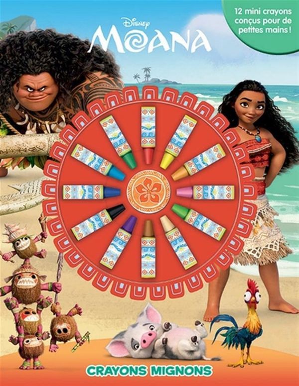 Disney Moana - Crayons mignons