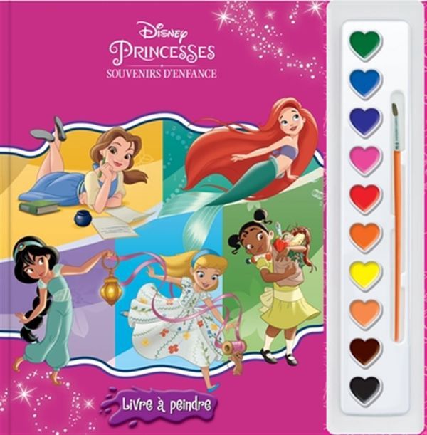 Princesses Souvenirs d'enfance - Livre à peindre