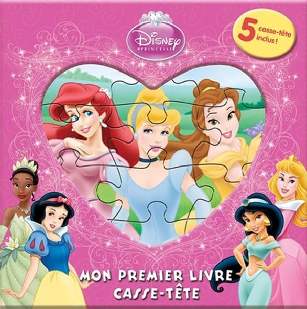 Disney Princesses 2025 - Mon premier livre casse-tête
