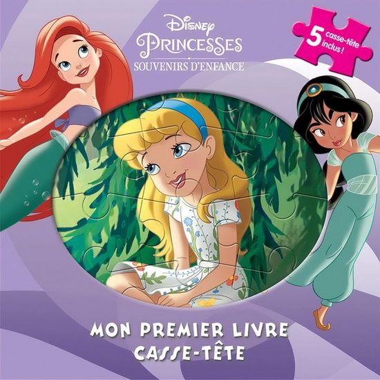 Disney Princesses : Mon premier livre casse-tête