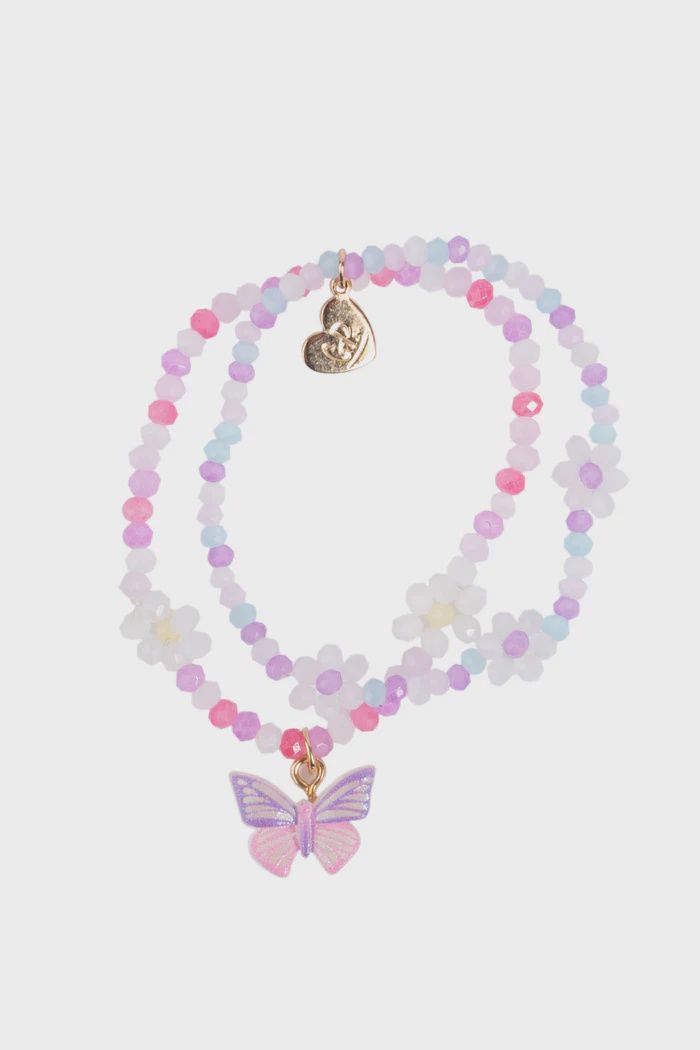 Bracelet Papillons et Marguerites