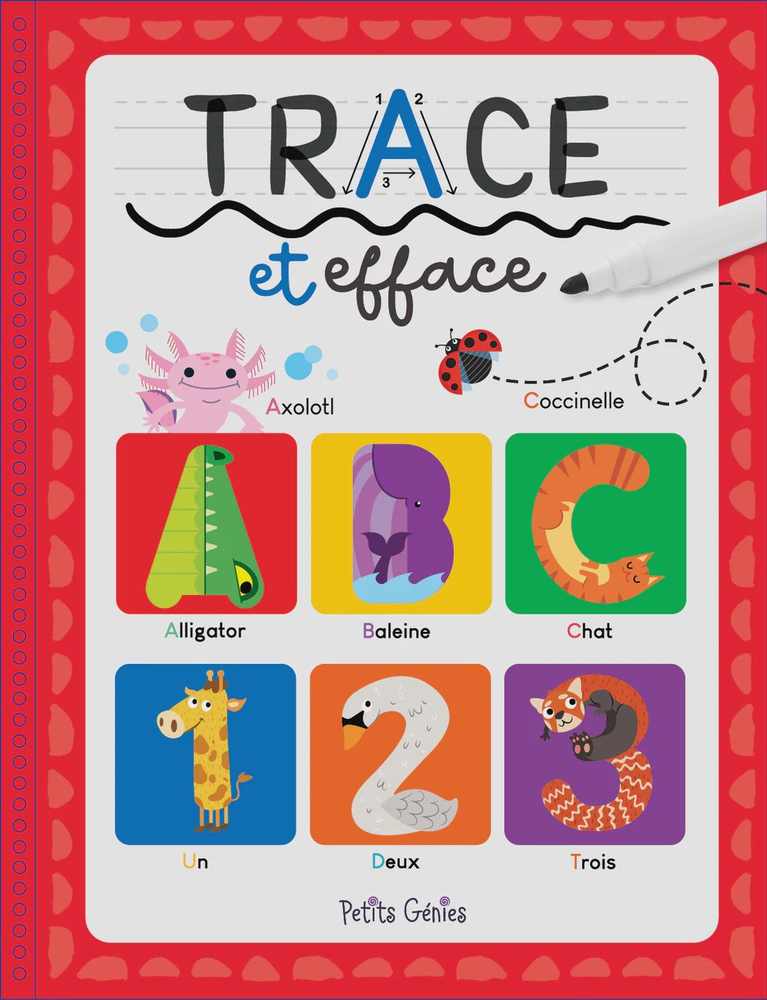 Trace et efface(ABC et 123)
