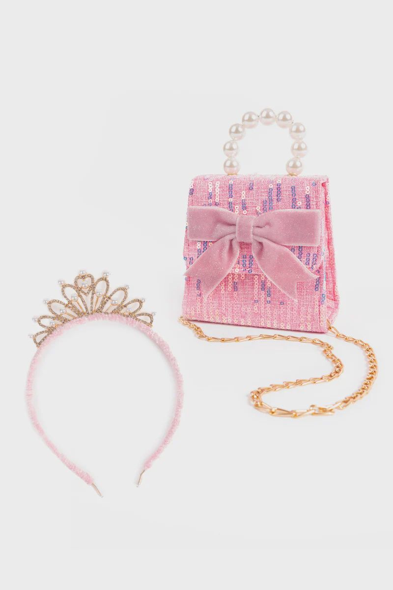 La mini-bourse Mademoiselle avec bandeau