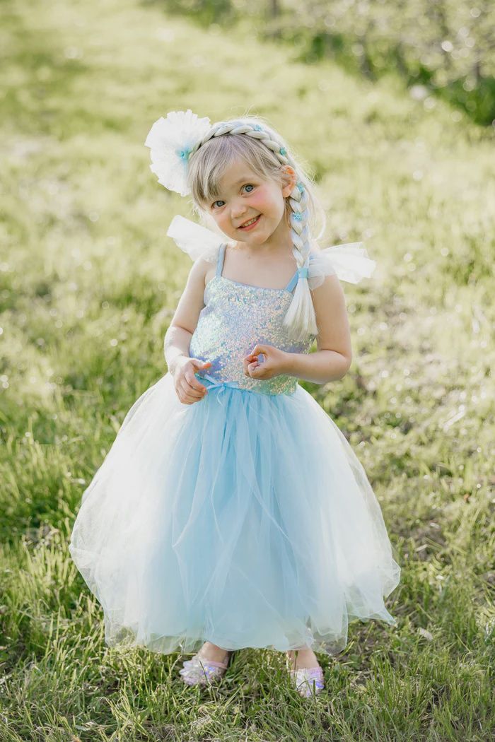 Robe de princesse à sequins 5-6
