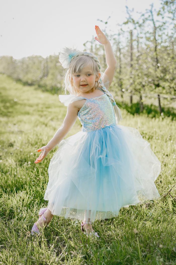 Robe de princesse à sequins 5-6
